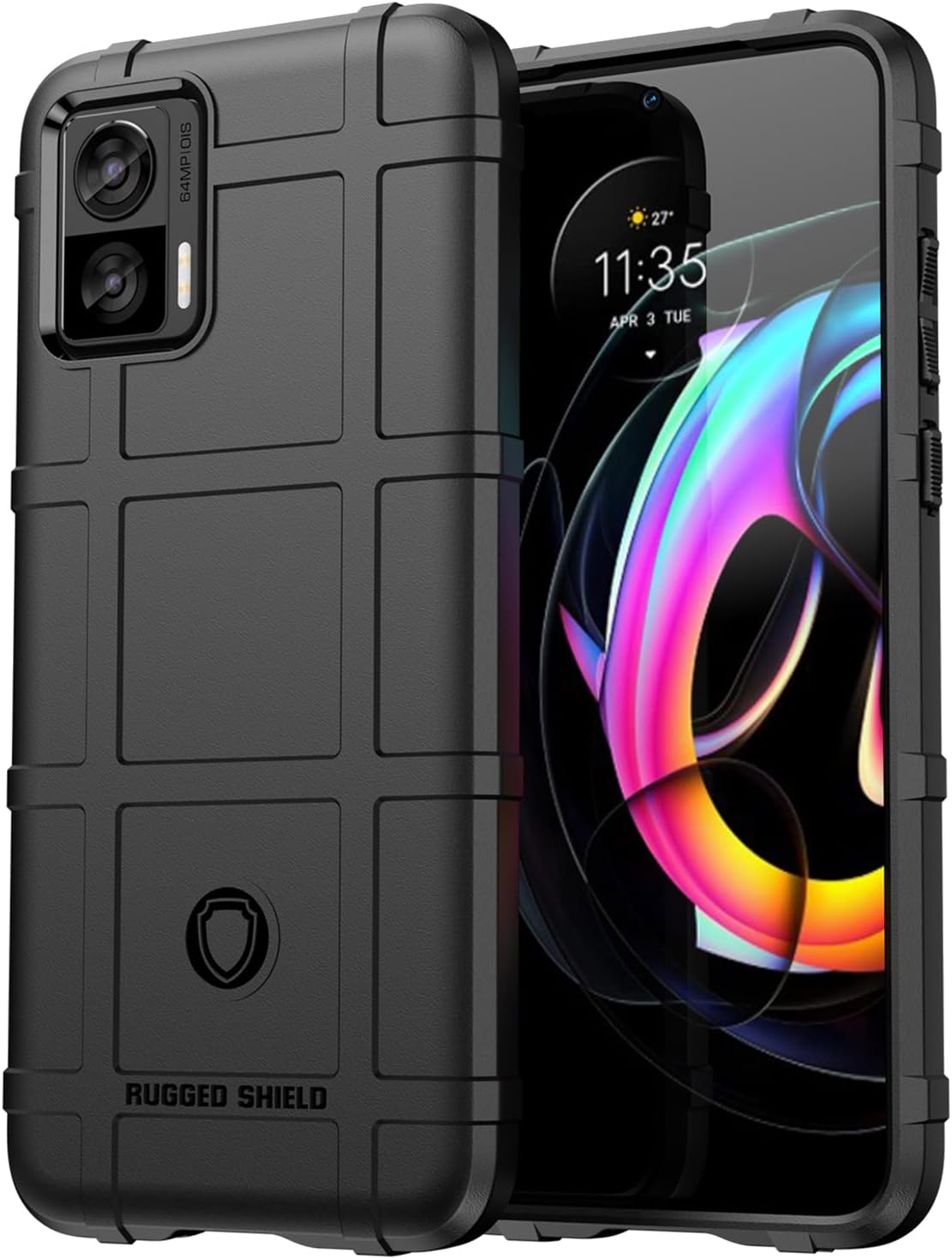Monwutong Funda delgada para Motorola Edge 30 Neo, funda resistente para Moto Edge 30 Lite, funda protectora resistente a prueba de golpes de grado