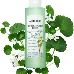 Mamonde Centella Asiatica – Tónico vegano facial para pieles problemáticas, piel irritada calmante, 98.32% de agua centella asiática y BHA para Mamonde Centella Asiatica – Tónico vegano facial para pieles problemáticas, piel irritada calmante, 98.32% de agua centella asiática y BHA para