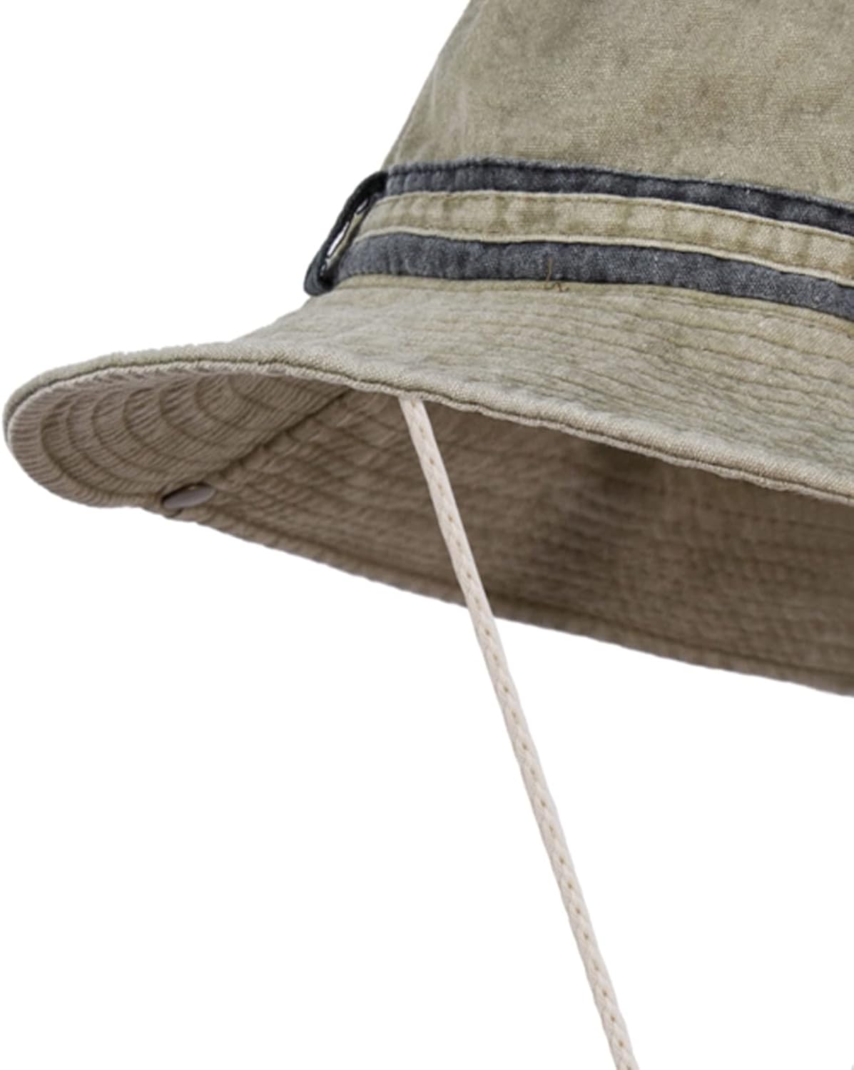 HZMAN Sombrero de sol para hombres y mujeres, de algodón de ala ancha, protección UV, plegable, plegable, plegable, para verano, playa, pesca,