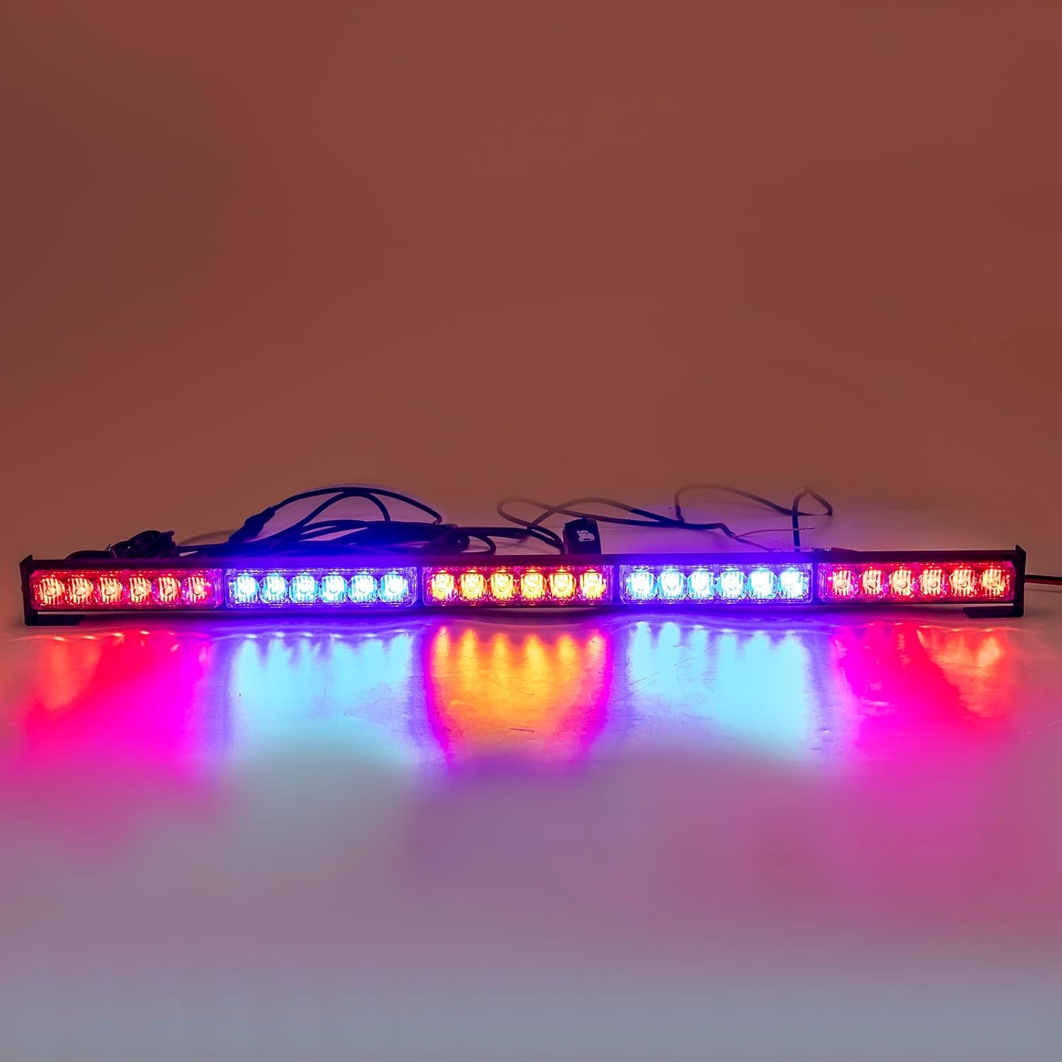 WeiSen Barra de luz LED trasera de 30 pulgadas, barra de luz estroboscópica LED con luces de marcha, freno, marcha atrás y direccional, compatible