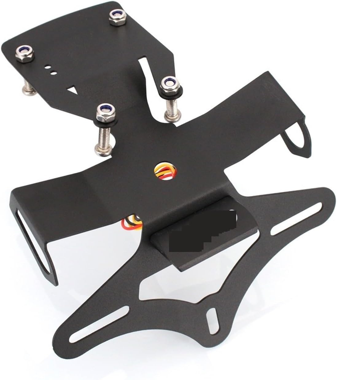 Motorcycle License Plate Holder Bracket Tail Tidy Fender Eliminator Compatible For Kawasaki Z900 Z 900 2017-2018-2019-2020 (Color  Z900 logo)