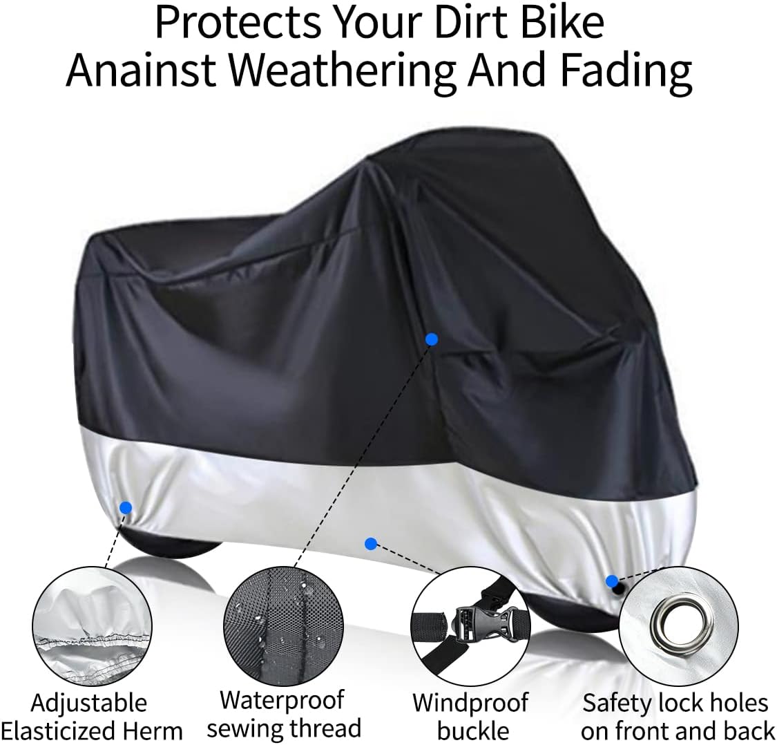 Funda para motocicleta para todas las estaciones, para Sur Ron Ultra Bee, impermeable, protección solar al aire libre, cubierta duradera con bolsa