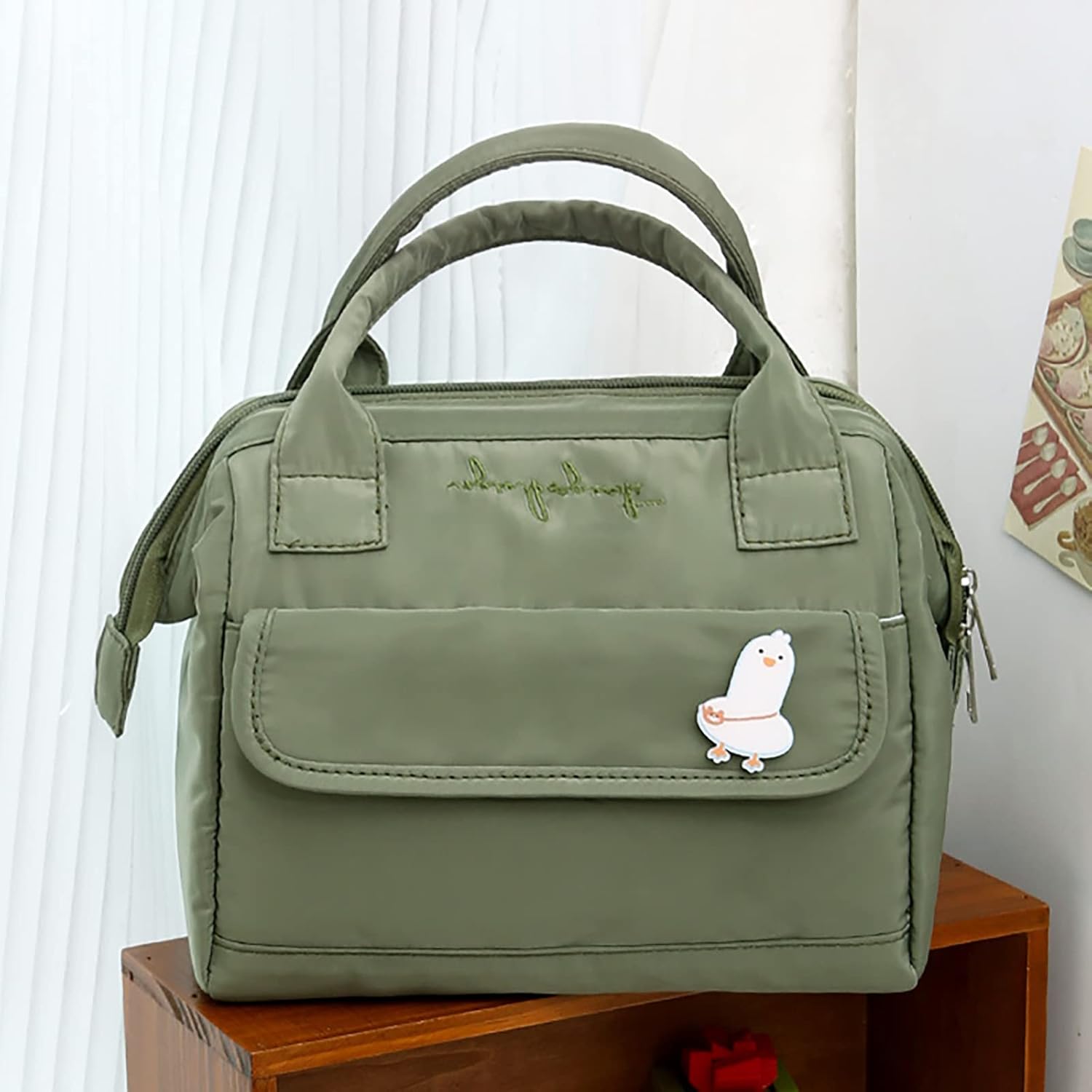 Bolsa de picnic grande, bolsa aislada para calor o frío, bolsa de mano reutilizable, bolsa térmica y fresca