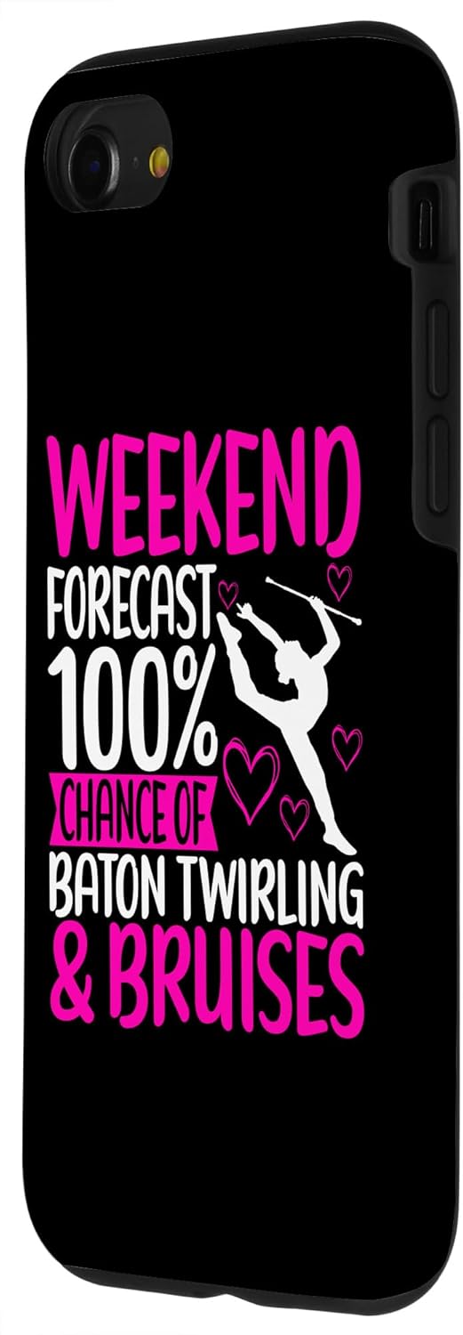 Funda para iPhone SE (2020)  7  8 Baton Twirling Outfit Majorette Baton Twirler