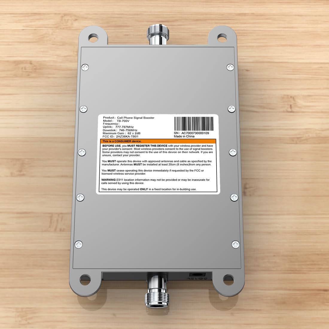 Amplificador de señal de teléfono celular para Verizon 5G 4G LTE 700MHz Band 13 Kits de antena de refuerzo de señal celular, aumenta los datos y