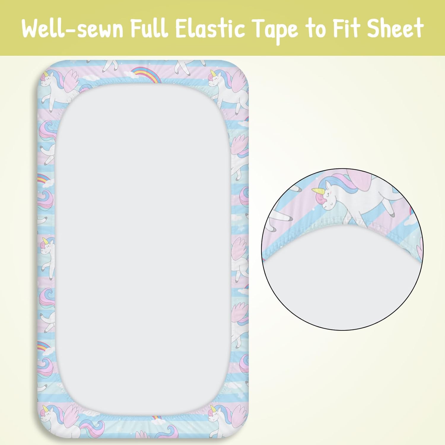Funda para cambiador de pañales de bebé, 1 paquete de sábanas bajeras de alta calidad, 28 x 32 pulgadas, tamaño estándar, mezcla de algodón ultra