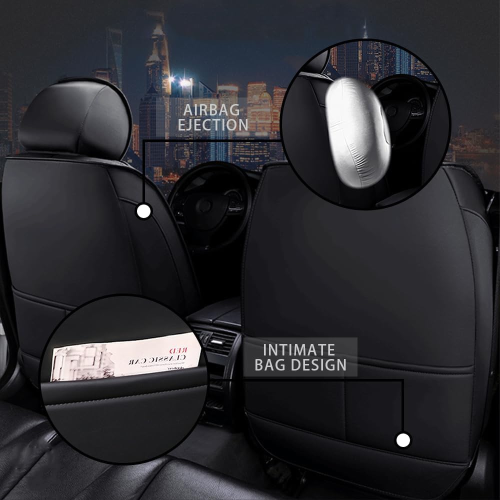POOUOO Funda de asiento de automóvil para Audi Q8 2000-2023, funda de asiento deportivo impermeable y resistente al desgaste, protector de asiento