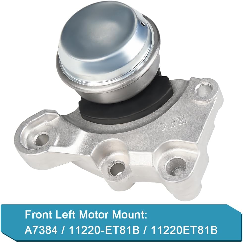 JDMON 4 piezas de soporte de motor y motor Trans de repuesto para Nissan Rogue 2.5L FWD 2008-2013, Rogue Select 2.5L FWD 2014 2015, Nissan Sentra