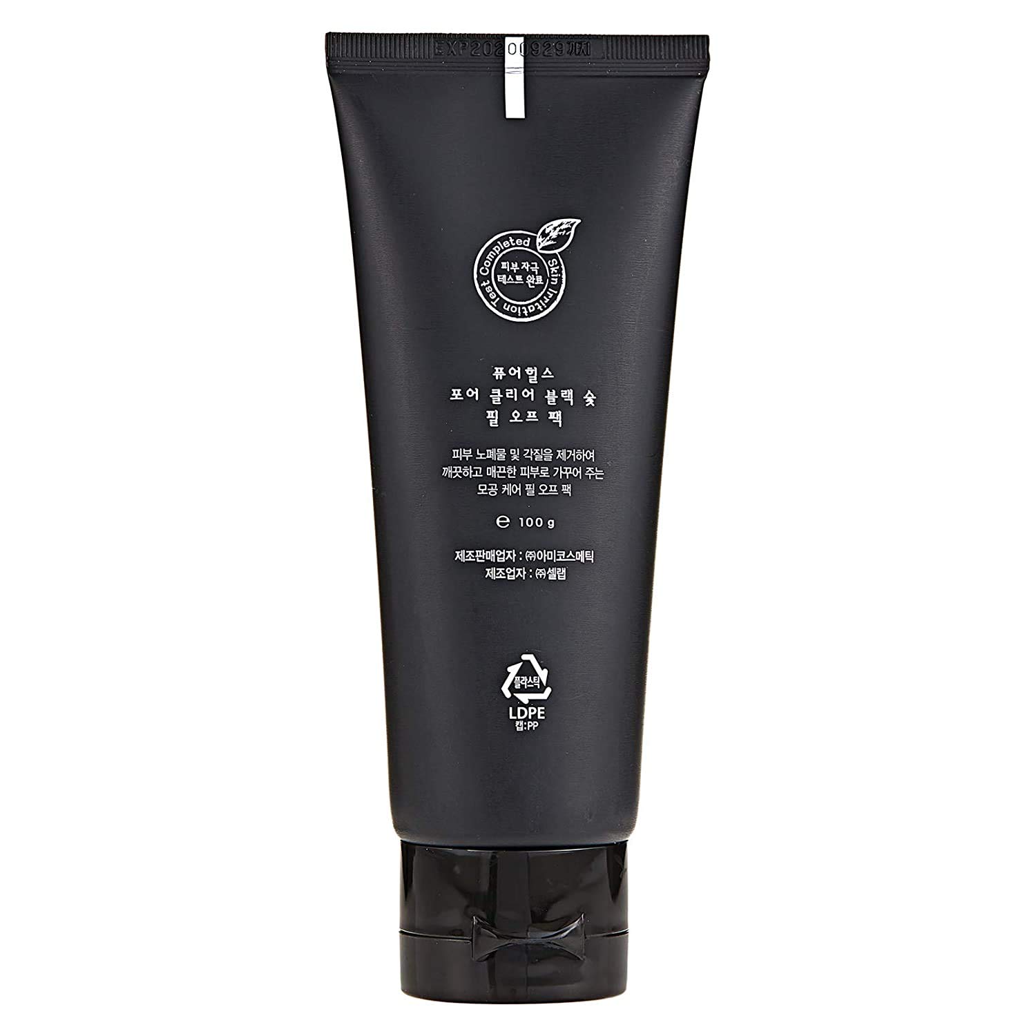 Pureheal’s Pore Clear Black Charcoal Peel Off Pack 3.53 fl. oz. (3.53 oz), Carbón en polvo, ingredientes botánicos nacionales, por Nature Village