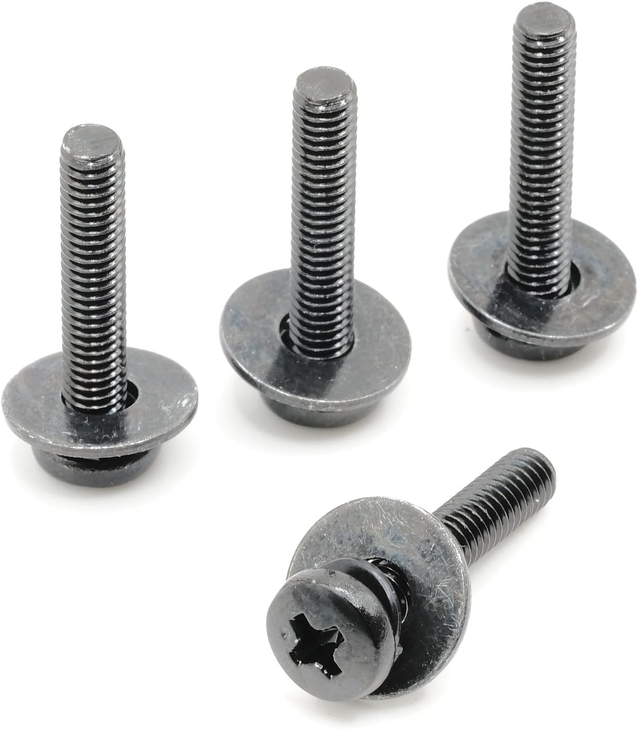 Tornillos de montaje en pared M4 compatibles con instalaciones Samsung de 0.748-0.866 in (paso de 0.049 in)