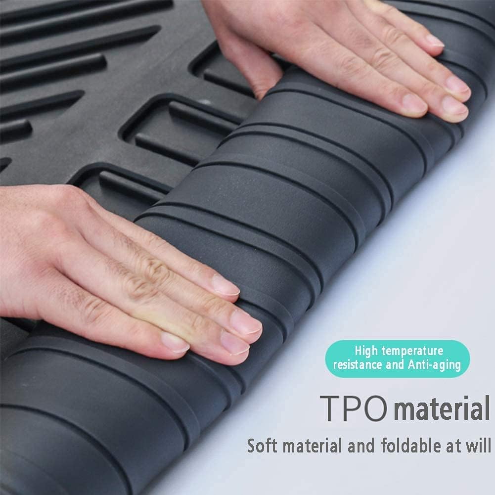 Wrangler – Forro de carga para todo tipo de clima, modelado 3D, resistente al agua, bandeja de carga trasera, protector de suelo, ajuste