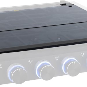 RecPro Tapa de vidrio RV para estufa de tres quemadores  Reemplazo y Greystone  Cubierta resistente a arañazos y calor RecPro Tapa de vidrio RV para estufa de tres quemadores  Reemplazo y Greystone  Cubierta resistente a arañazos y calor