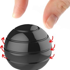 Manzelun Kinetic juguete de escritorio, cuerpo completo ilusión óptica pelota Fidget Spinner, regalos para hombres, mujeres, niños Manzelun Kinetic juguete de escritorio, cuerpo completo ilusión óptica pelota Fidget Spinner, regalos para hombres, mujeres, niños