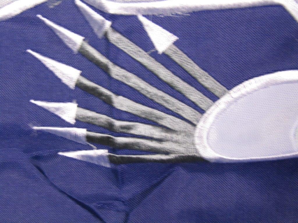 Bandera de nailon 300D bordada de alta calidad con bordado de whisky Rebellion Insurrection