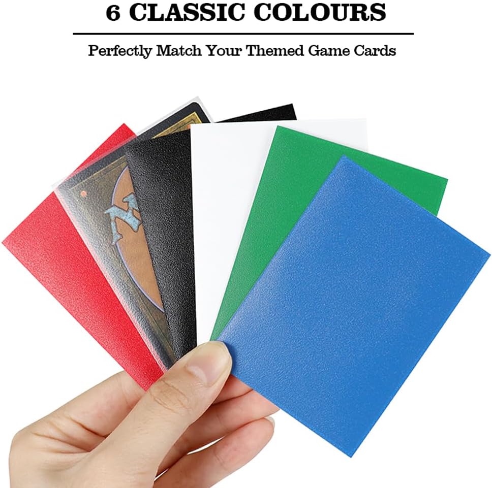 Paquete de 300 fundas para tarjetas MTG Pro Clear MTG resistentes al desgarro, fundas MTG mate rugosas, fundas estándar Magic The Gathering