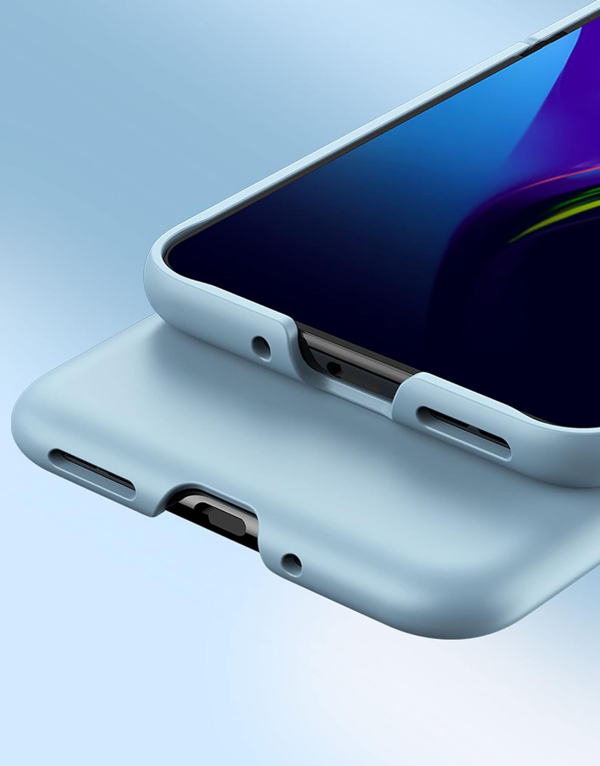 Funda para Motorola Razr+ 2023, funda para teléfono Motorola Razr Plus 2023, funda delgada de cuerpo completo para mujeres y hombres, cubierta dura