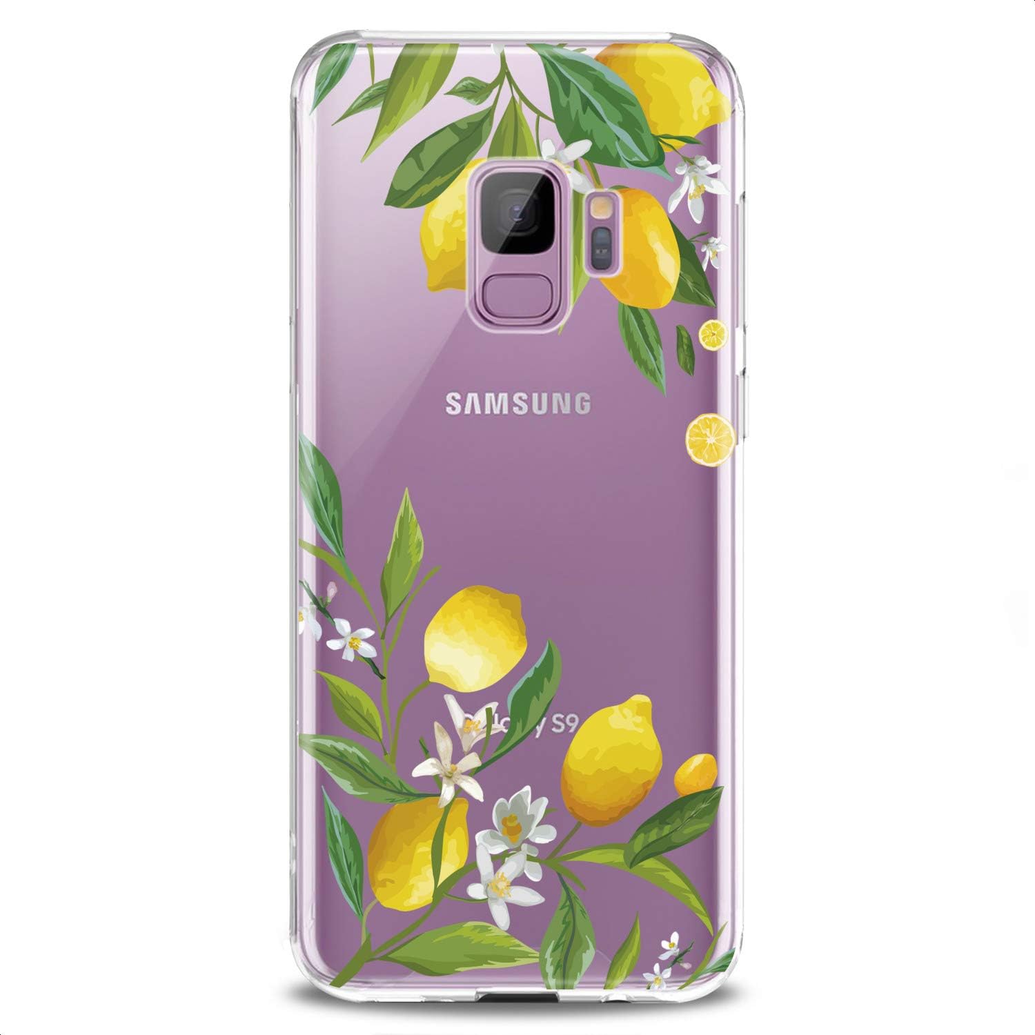 Funda compatible con Samsung S23 S22 Plus S21 FE Ultra S20+ S10 Note 20 5G S10e S9 Slim Fit Patrón Teléfono Frutas Tropical Flexible Silicona