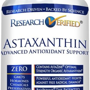 Research Verified Astaxantina – Potente antioxidante, combate los radicales libres, apoya la piel, las articulaciones, el cerebro, los ojos y el Research Verified Astaxantina – Potente antioxidante, combate los radicales libres, apoya la piel, las articulaciones, el cerebro, los ojos y el