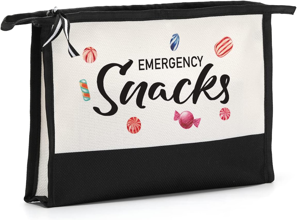 HODREU Bolsa de aperitivos para niñas, regalos de fin de semana para niñas, aperitivos de emergencia, regalo para amantes, almacenamiento de