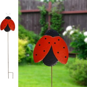 Decoración de jardín, estacas de metal para patio, césped de primavera, decoración de plantas para interiores y exteriores, adornos para patio, Decoración de jardín, estacas de metal para patio, césped de primavera, decoración de plantas para interiores y exteriores, adornos para patio,