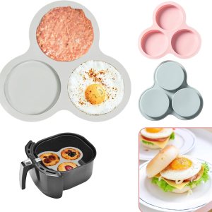 Molde de silicona para magdalenas, molde para freidora de aire para horno de 5 a 8 cuartos de galón, reutilizable, antiadherente (2 paquetes) Molde de silicona para magdalenas, molde para freidora de aire para horno de 5 a 8 cuartos de galón, reutilizable, antiadherente (2 paquetes)