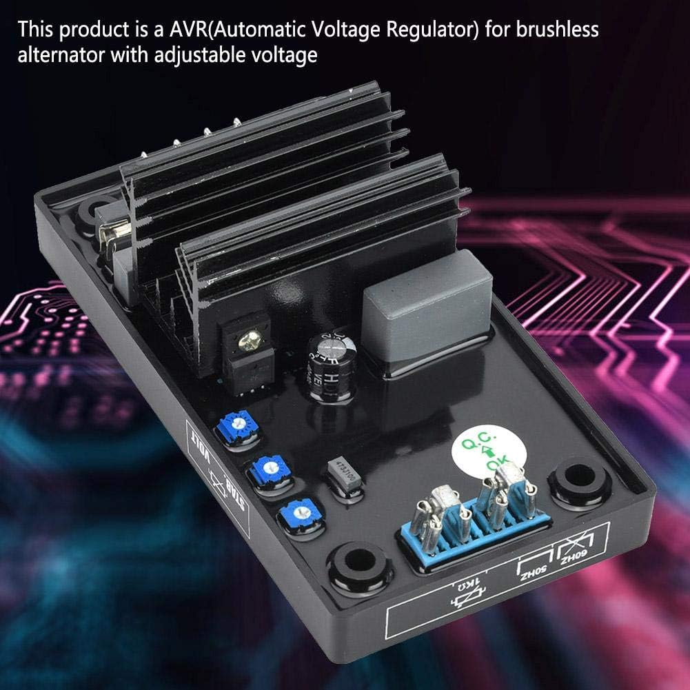 YWBL-WH Regulador de voltaje R230 AVR sin escobillas 120VCA automático monofásico generador de dos líneas