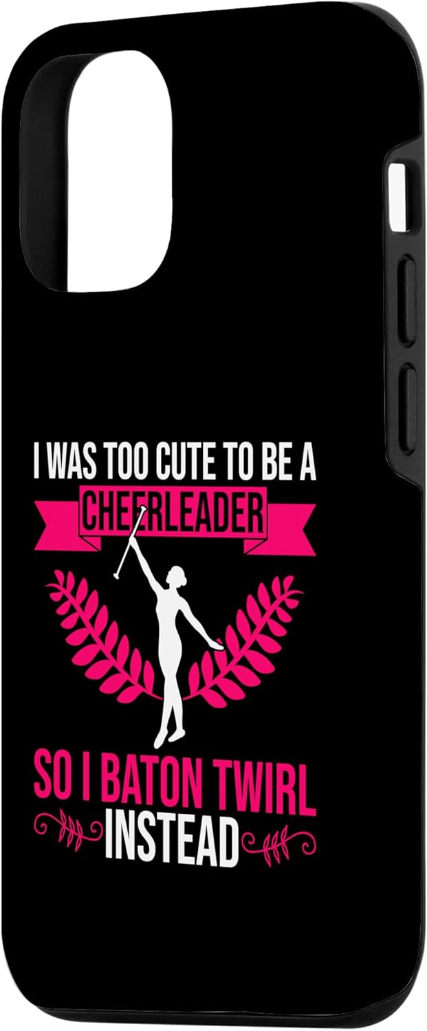iPhone 14 Baton Twirler – Carcasa para animadora Majorette