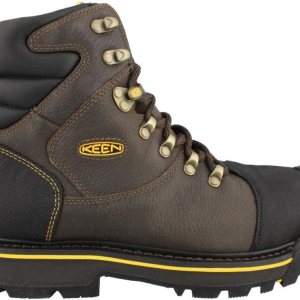 KEEN Utility Botas de trabajo Milwaukee 6 con punta de acero para hombre KEEN Utility Botas de trabajo Milwaukee 6 con punta de acero para hombre