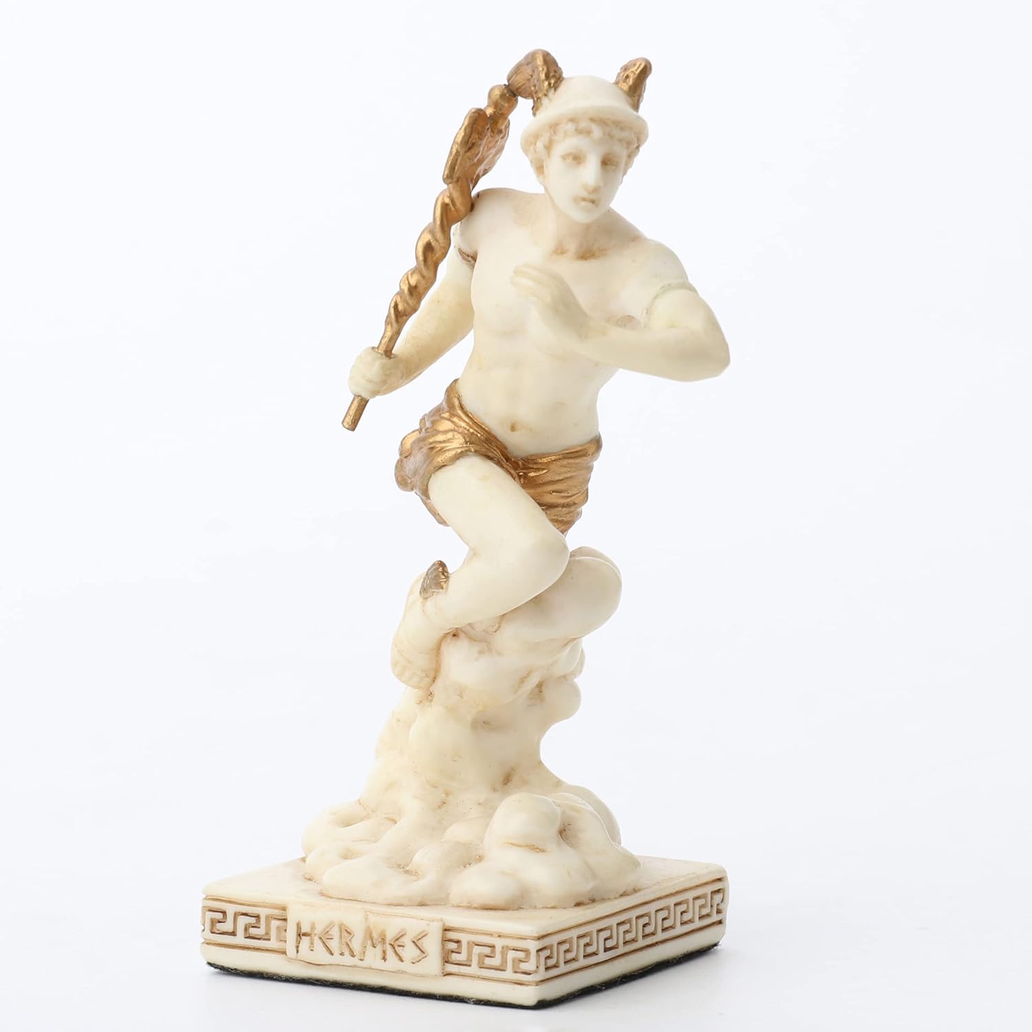 Veronese Design Figura miniatura de los dioses griegos (Hermes, multicolor)