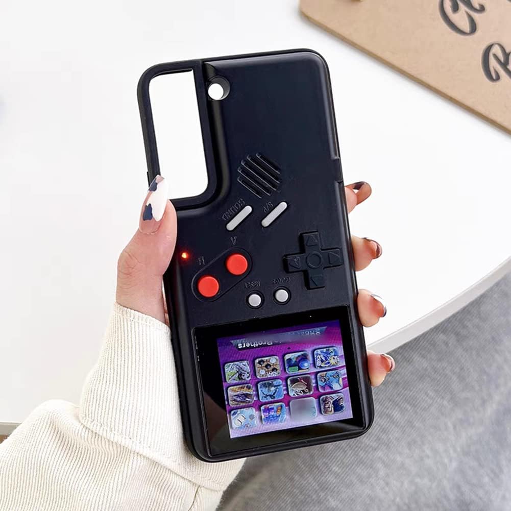 Gameboy – Funda para Samsung Galaxy S23 Ultra 36 juegos integrados, funda de videojuegos retro para Galaxy S23 Ultra, funda protectora para Galaxy