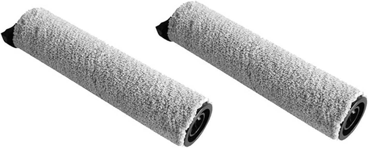 Paquete de 2 rodillos de cepillo de repuesto, compatibles con Tineco IFloor 3Floor One S3 para aspiradora inalámbrica en seco y húmedo