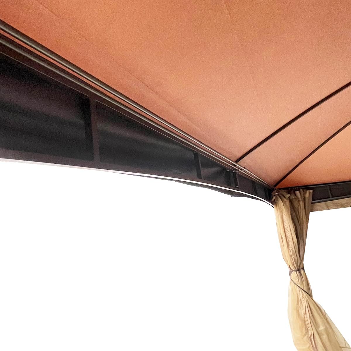 Garden Winds Cubierta superior de repuesto compatible con el cenador TPGAZ2303D TPGAZ2403-A-C – Riplock 350