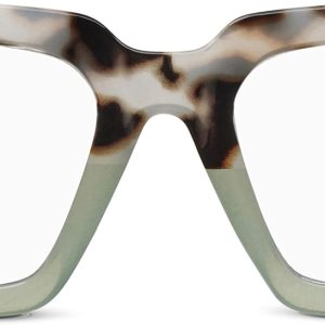 Peepers by PeeperSpecs Gafas de lectura con bloqueo de luz azul cuadrado Take a Bow para mujer Peepers by PeeperSpecs Gafas de lectura con bloqueo de luz azul cuadrado Take a Bow para mujer