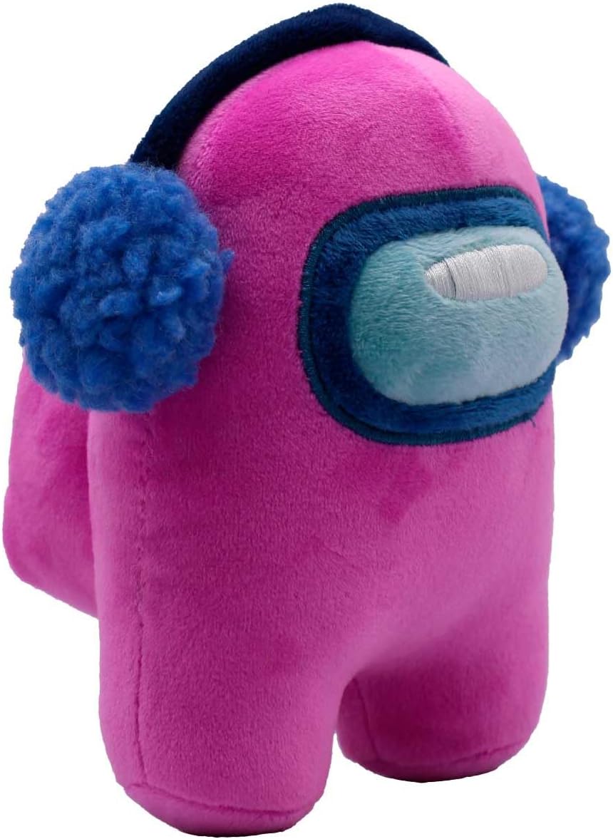 Just Toys LLC Among US – Peluche serie 4 de 6 pulgadas (rosa con orejeras)