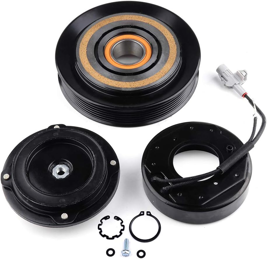 cciyu Embrague del compresor del AC compatible para Toyota Corolla 2003-2008 CO 27000C Auto reparación Compresores Asamblea