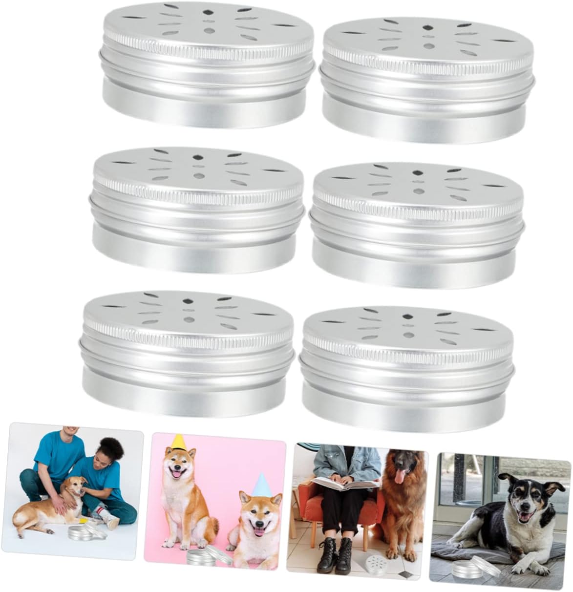 Abaodam Caja de aroma de entrenamiento para perros, soporte de entrenamiento de olor para perros, equipo de agilidad para perros, estuche de