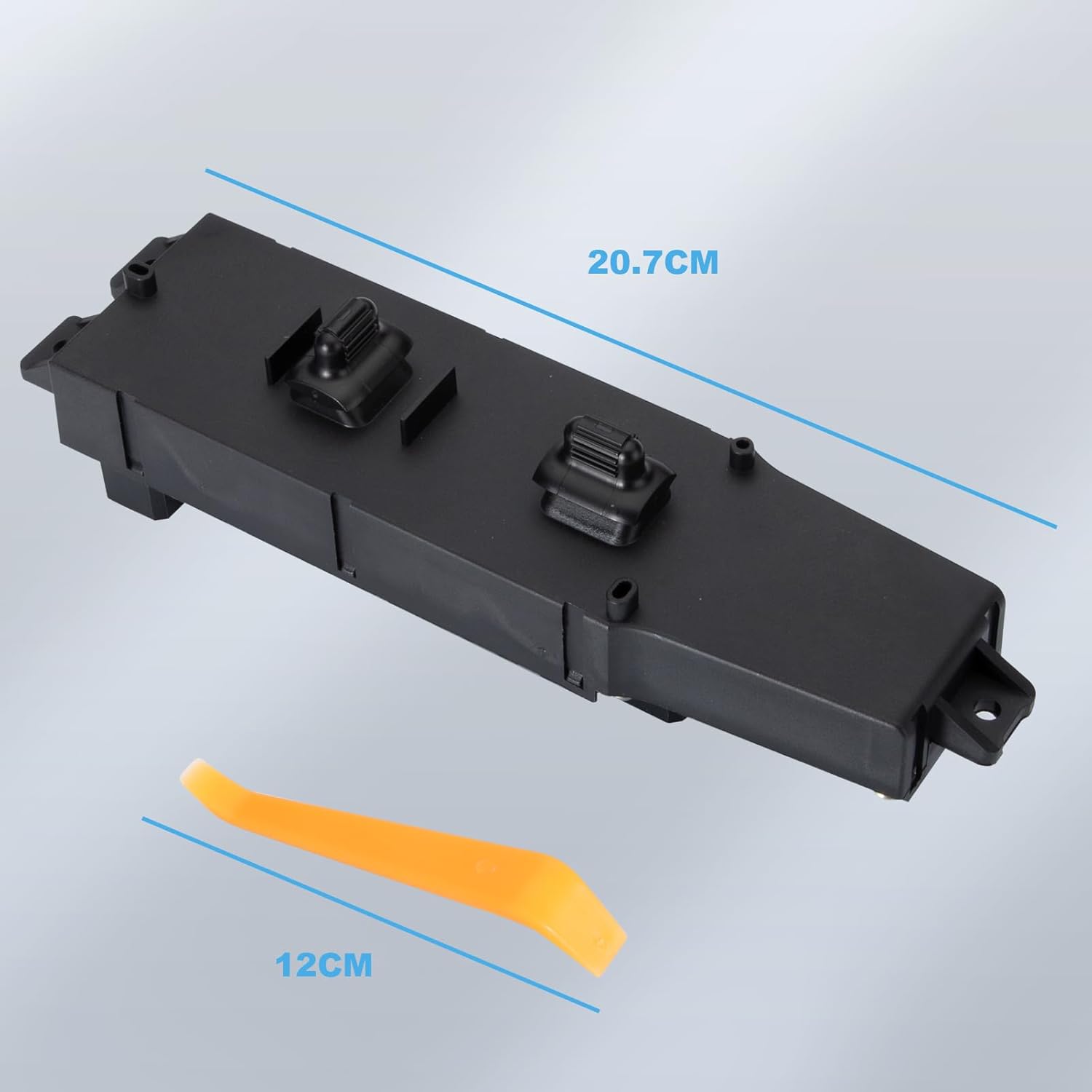 Interruptor de elevalunas eléctrico delantero derecho Interruptor de ventana del pasajero, repuesto OEM 56009451AC 56009451AB 1S2196 DS1233
