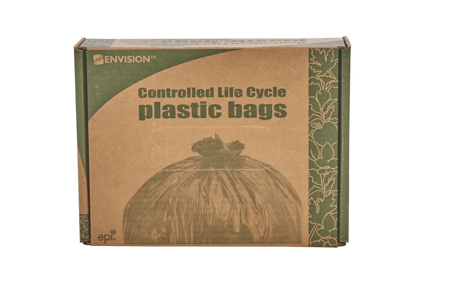 STOUT by Envision STOG3344B11 Bolsas de plástico controladas para ciclo de vida, 33 x 44 pulgadas, capacidad de 39 galones, grosor de 1.10 mil,