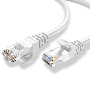 Cable Ethernet Cat6 para juegos, color blanco, cable de conexión de red LAN de 100 pies, cable de Internet de alta velocidad, RJ45, 24AWG, Cable Ethernet Cat6 para juegos, color blanco, cable de conexión de red LAN de 100 pies, cable de Internet de alta velocidad, RJ45, 24AWG,