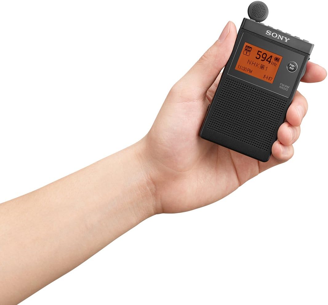 Sony Sony PLL sintetizador Radio FMAMWide FM compatiblex7247x8033 rollo aguja tamaño tarjeta de visita SRF-18 R356