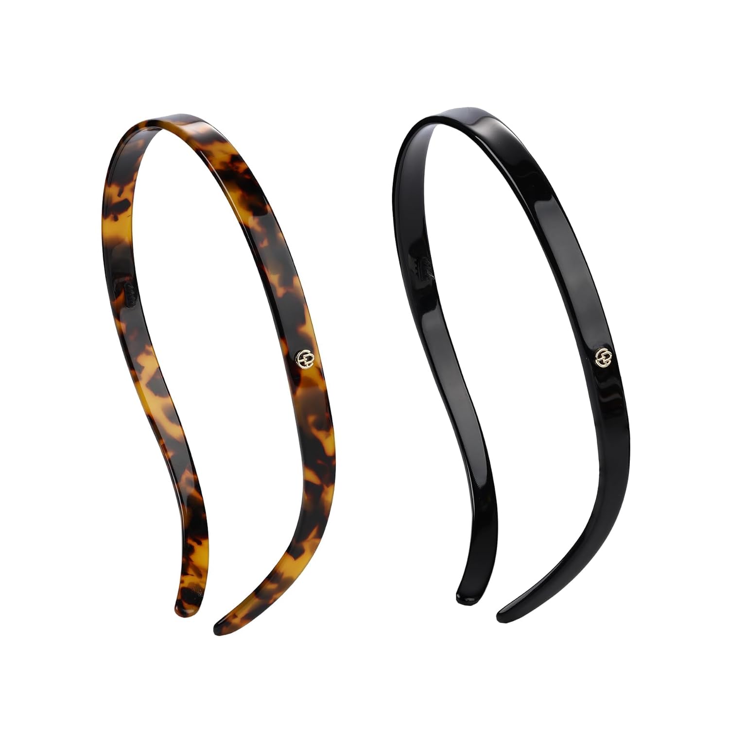 EVITA PERONI Banda para el cabello diseñada para gafas sin presión, sin dolor de cabeza, cómodas diademas para mujeres, diademas finas