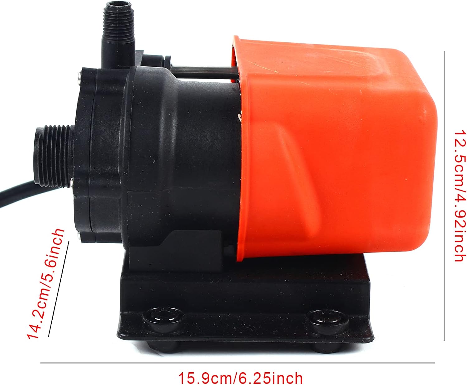 Bomba de aire acondicionado de refrigeración de yate de 110-115V, bomba de aire acondicionado marino de 56 W – 18.5LPM5GPM (stock de EE. UU.)