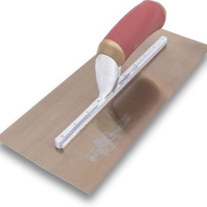 MARSHALLTOWN Paleta de acabado de hormigón, 13 pulgadas x 5 pulgadas, oro Permashape roto en la hoja, fabricado en los Estados Unidos, PB13GSD MARSHALLTOWN Paleta de acabado de hormigón, 13 pulgadas x 5 pulgadas, oro Permashape roto en la hoja, fabricado en los Estados Unidos, PB13GSD