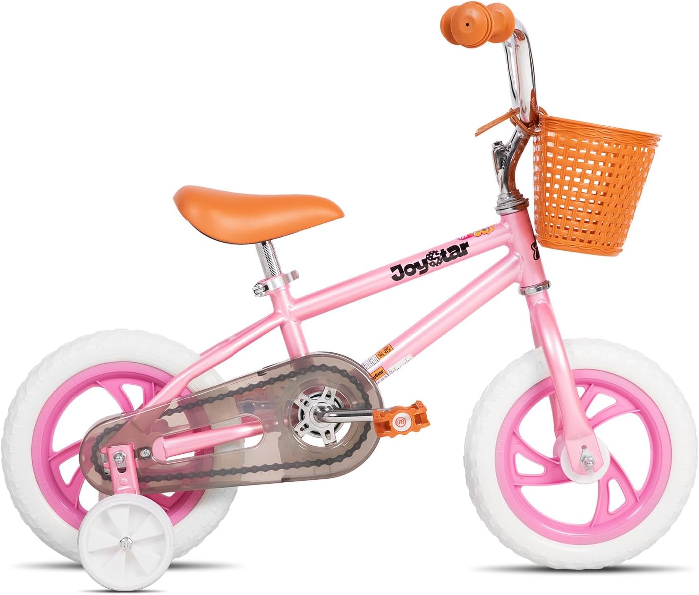 JOYSTAR Starlet – Bicicleta infantil de 12 pulgadas con ruedas de entrenamiento para niños de 2 a 4 años de edad, niños y niñas de 12 pulgadas,