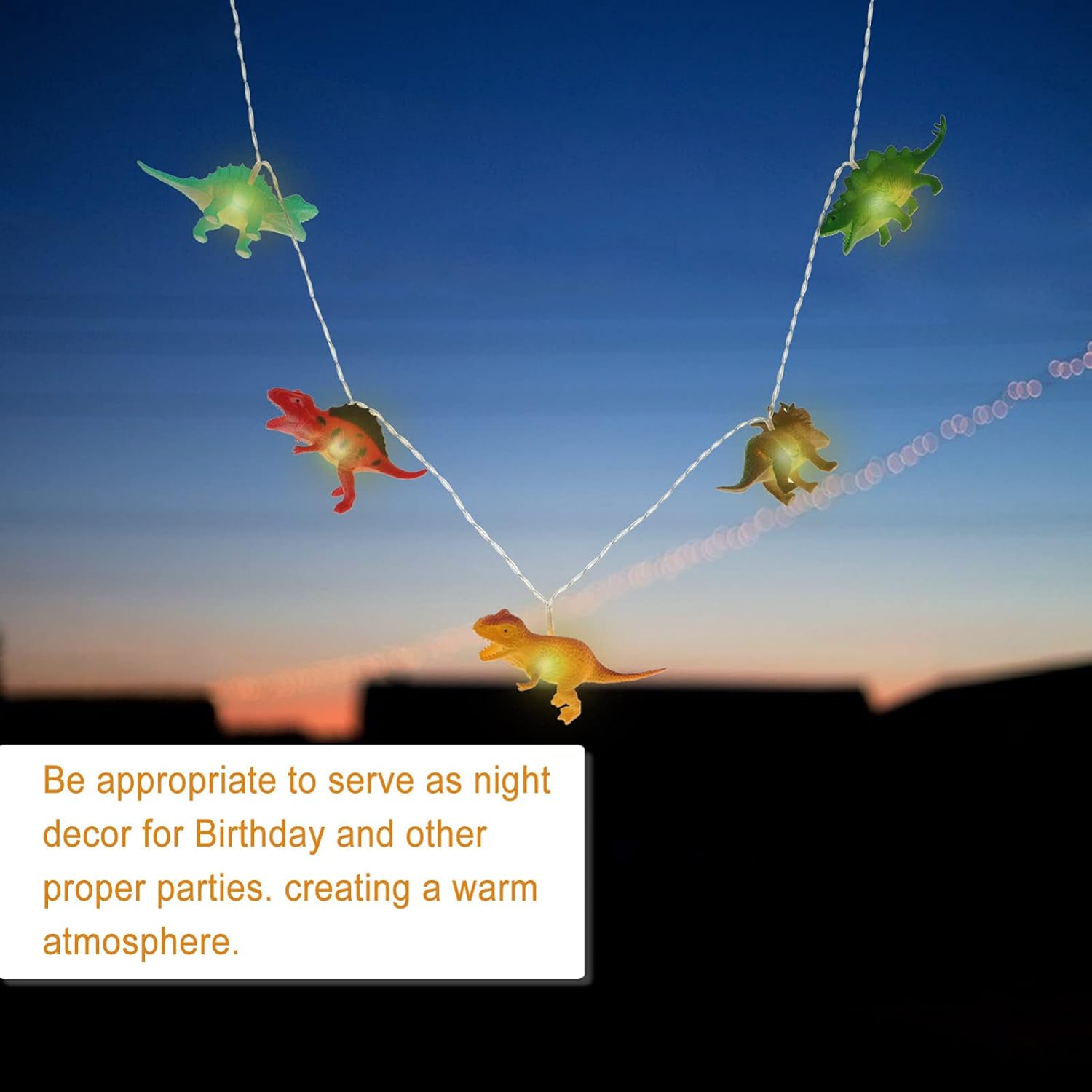 Uonlytech 1 juego de luces de dinosaurio figuras de dinosaurio realistas figuras de dinosaurio iluminadas juguete al aire libre juguete infantil