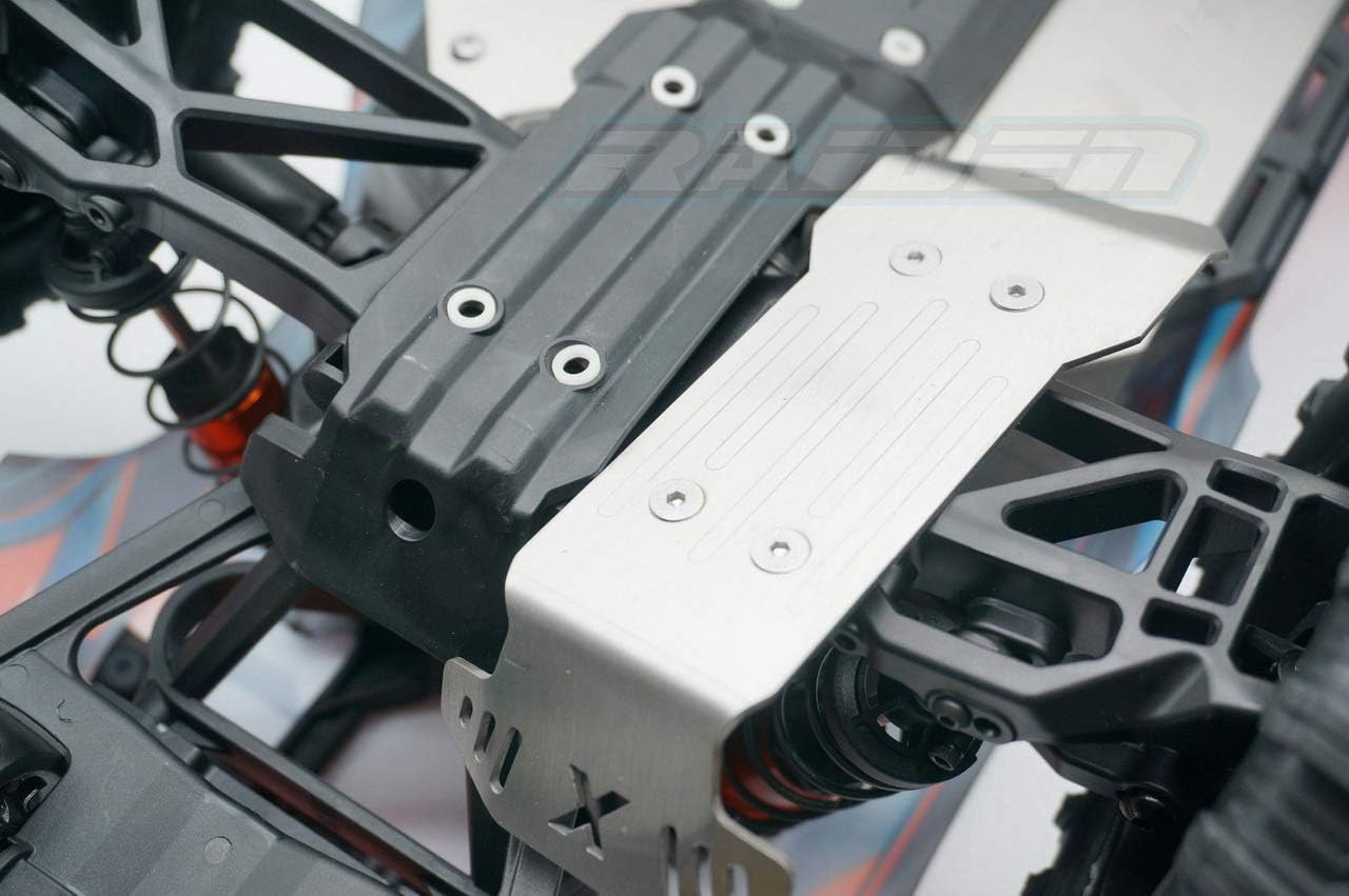 V1 V1 V1 Old Version Maxx Steel Chassis Protector Guard Armor Front Center Rear Skid Plate for Traxxas V1 110 MAXX
