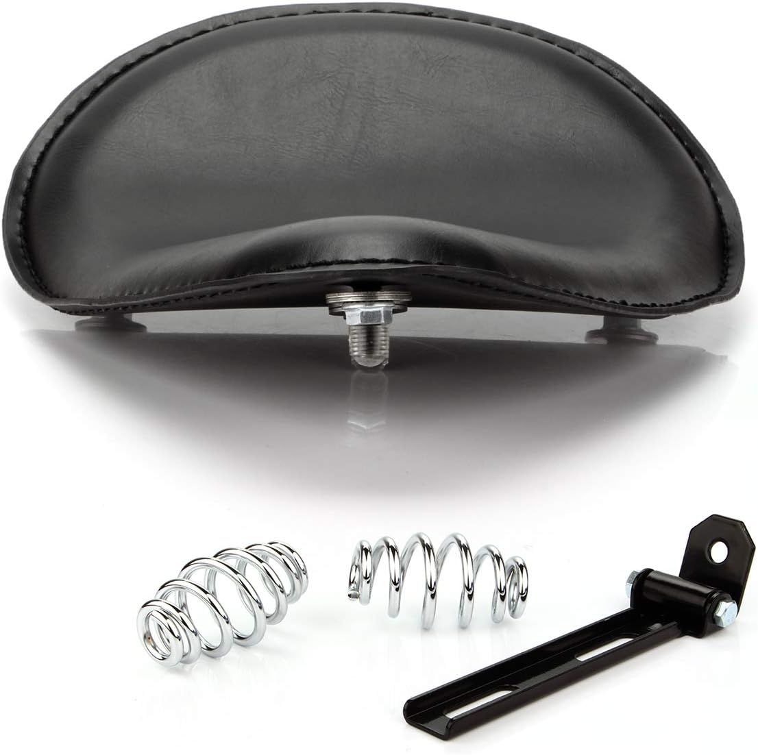 Kit de soporte de montaje de muelles de asiento de motocicleta de cuero compatible con Harley Honda, Yamaha, Kawasaki, Suzuki, Sportster, Bobber