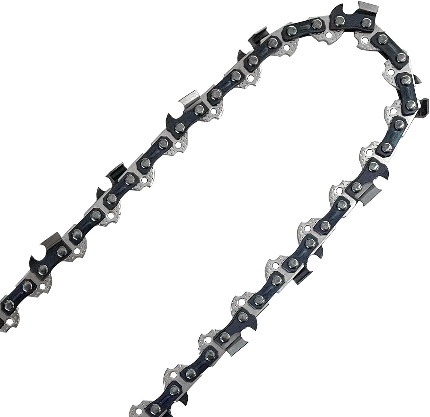 Opuladuo Cadena de motosierra de 12 pulgadas para motosierra Black+Decker LCS1240 LCS1240B, cadena de repuesto de 12 pulgadas para sierra de cadena