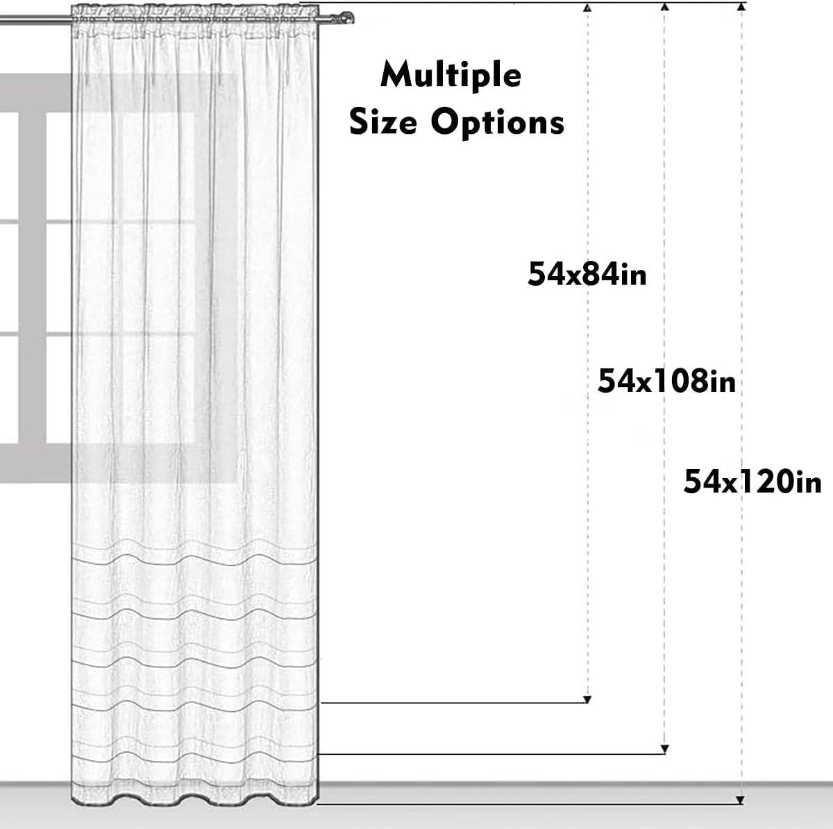 Cortinas de malla para porche, patio, toldo, jardín, cortinas de tul transparente para exteriores, red de decoración para fiestas, bodas, arcos y