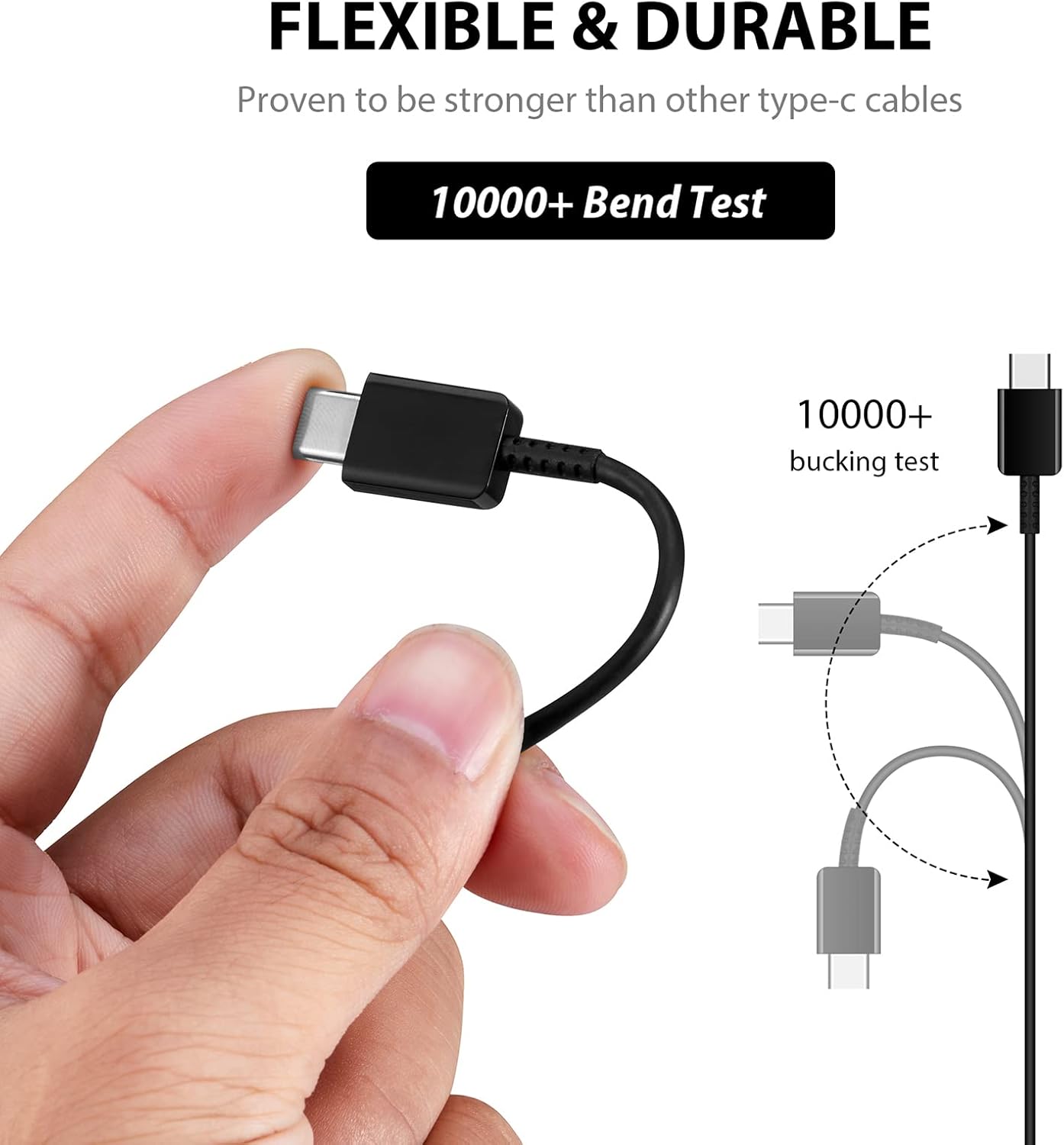 Cable USB-C Slim PRO compatible con tu Xiaomi Poco X3 GT con datos ultra rápidos y velocidades de carga rápida